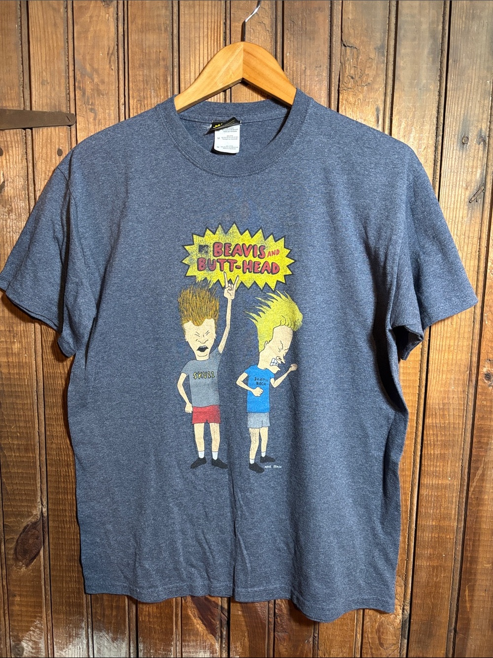 Beavis and Butt-Head Graphic Tee - Charcoal Shirt
